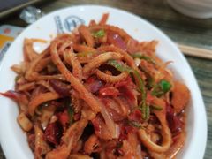 -歹歹的加个面过油肉拌面