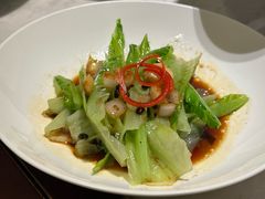 拍蒜豆豉浸时蔬-杭州滨江银泰喜来登·采悦轩中餐厅