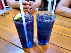 -蝶豆花蓝面条