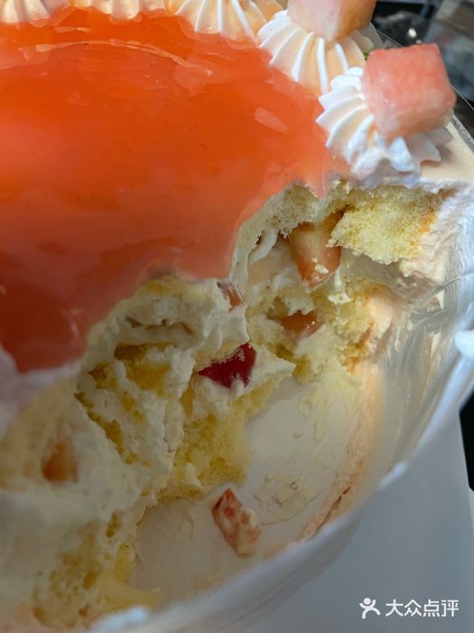 浮光之丘MontCake生日蛋糕(花牌坊店)东京桃桃奶油蛋糕图片