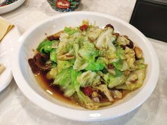 干锅手撕包菜-老浒记烤鸭-北京菜(琉璃厂店)