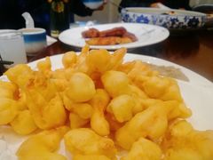 炸虾仁-晚归月亮湾私家菜(临邑路店)