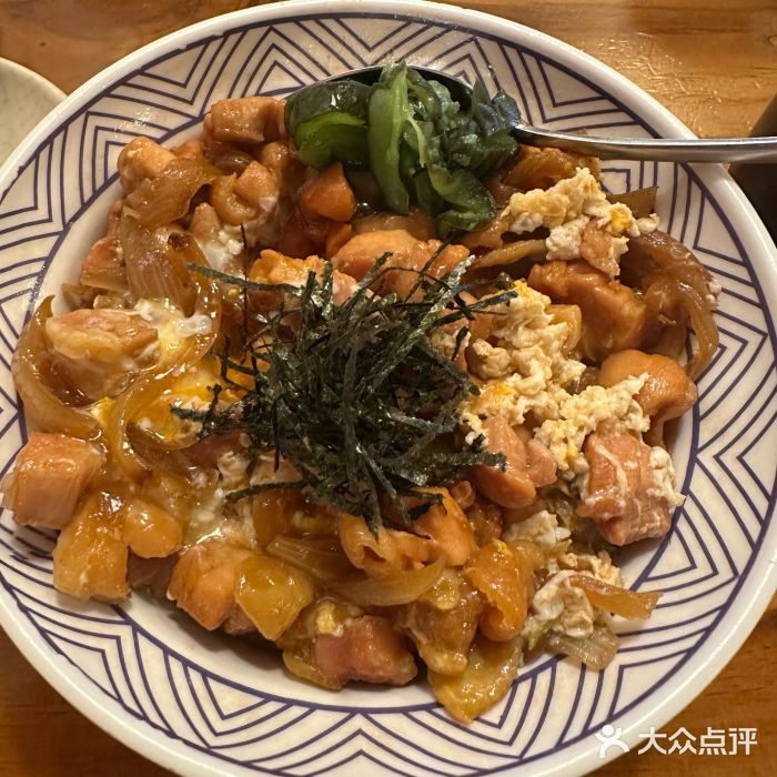 百步拉面亲子饭图片