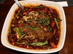 水煮牛肉-蜈支洲岛珊瑚酒店临海阁中餐厅