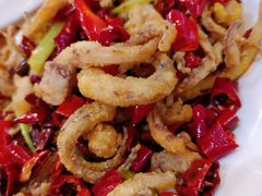 干煸鱿鱼须-陈傻子餐厅(世纪都会店)