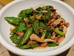 辣椒炒土猪肉-孙大厨鸽子馆(休门店)