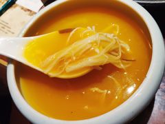 鸡汁三丝羹-绿茶餐厅(华联万柳店)