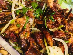 炒鸡架-勃利地摊·勃立小串烧烤