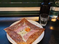 巴黎火腿鸡蛋芝士蘑菇可丽饼-RAC BAR(安福路店)