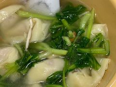 小青菜百叶丝汤馄饨-山北老老头馄饨