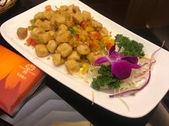 咸蛋黄炒生鱿-金厨泰国餐厅·全泰籍厨师料理(拱北店)