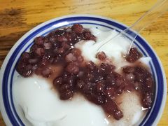 红豆白雪冰豆花-人和水上飘(第一家店)