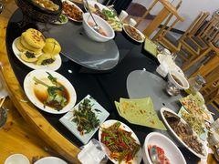 -北京龙庆四季香农家饭庄·灶台鱼·碳烤虹鳟鱼(龙庆峡店)