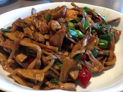 三层肉炒建瓯笋芽-四道菜·福建菜馆(新街口金鹰店)