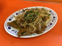 韭菜炒猪肝-拉面莊夢語＆中华料理八椿
