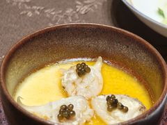 鱼子酱蒸蛋白蟹钳-新光酒家·河豚·海鲜·蟹料理(浦东店)
