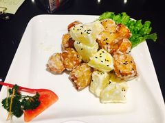 菠萝油条虾-鹿港小镇(金虹桥国际中心店)