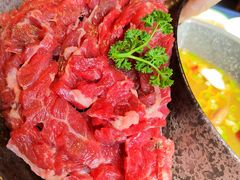 玻璃嫩牛肉-老灶堂文创火锅(文艺路店)