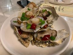 海蛎子拼扇贝-日丰园海肠水饺·老字号大连海鲜(和平广场店)