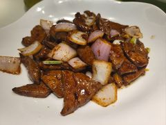 炒猪肝-虎哥私房菜(馒头山店)