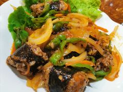 炒米肠-玛嘻哒韩国料理炭火烤肉(莫邪路新天地店)