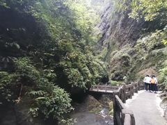 -龙水峡地缝景区