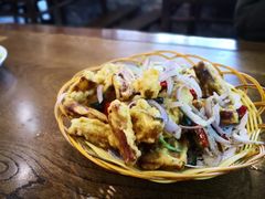 椒盐南瓜-老马家·舌尖上的西塘美食