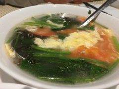 番茄蛋花汤-巴扎美食·新疆菜·西域歌舞表演餐厅(新疆大厦店)