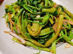 马拉盏炒通菜-大头虾越式风味餐厅(光明广场店)