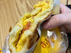蛋沙拉培根烤饼-吉品合酥脆烤饼(太平洋森活天地店)