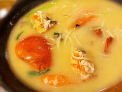膏蟹汤面-十面欢腾·海鲜面·台式Bistro(长乐路店)