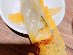 韭黄牛肉锅贴-海荣锅贴馆(五味十字店)