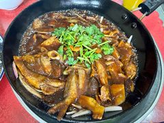 平锅海鱼-北大地皖峰饭馆