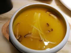 鸡汁三丝汤-绿茶餐厅(西单老佛爷店)