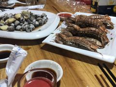 椒盐虾菇-王庄阿咪海鲜大排档(上下杭店)