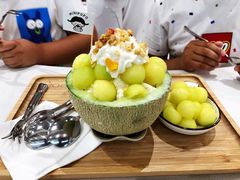 玫珑瓜雪花冰-MINIPOPO鲜奶·甜品(宽厚里店)