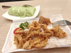 椒盐鱿鱼须-佰搭果·广式茶餐厅(西华路店)
