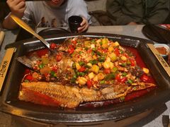 蒜香烤鱼-江边城外烤鱼(方庄时代购物中心店)