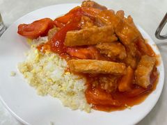 番茄猪扒饭-好好滋味茶餐厅