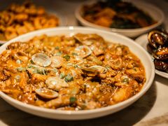茄子炖蚬子-日丰园海肠水饺·老字号大连海鲜(和平广场店)