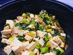菜心拌豆腐-秦香阁·西北家常菜(徐汇日月光中心店)