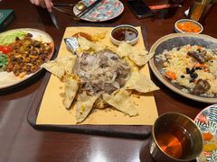 面包烤羊腿-那拉提之疆·新疆菜(美院店)