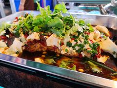 豆花烤洞鱼-锅贴杨一手特色豆花烤鱼饭店(荔波美食街店)