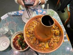 土司铜锅油焖鸡-浩海火燒雲傣家菜(静安芮欧店)