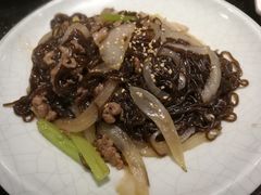 牛肉炒粉丝-猪啊牛呀羊啊铜盘烤肉(正大广场店)