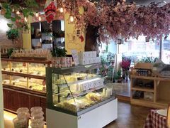 面包甜点陈列柜-波波's蛋糕店(于洪广场店)