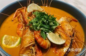 Curry Cream Shrimp