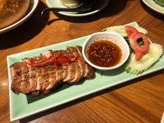 炭烧猪颈肉-mango tree芒果树泰国餐厅(青岛万象城店)