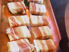 五花肉包浆豆腐-秦炉烤肉(财富中心店)