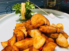 杏鲍菇焗澳州带子-美林阁